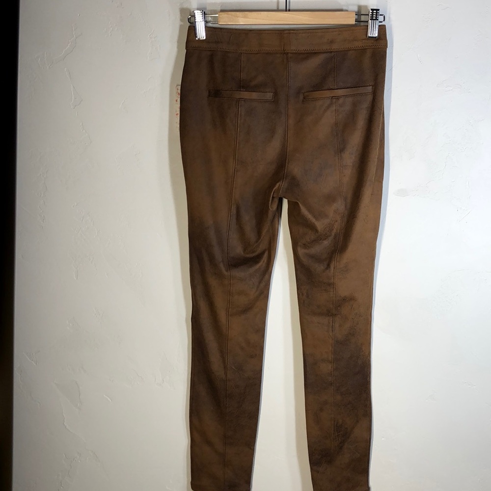 NWT Free People brown leggings size 26 - Picture 3 of 9
